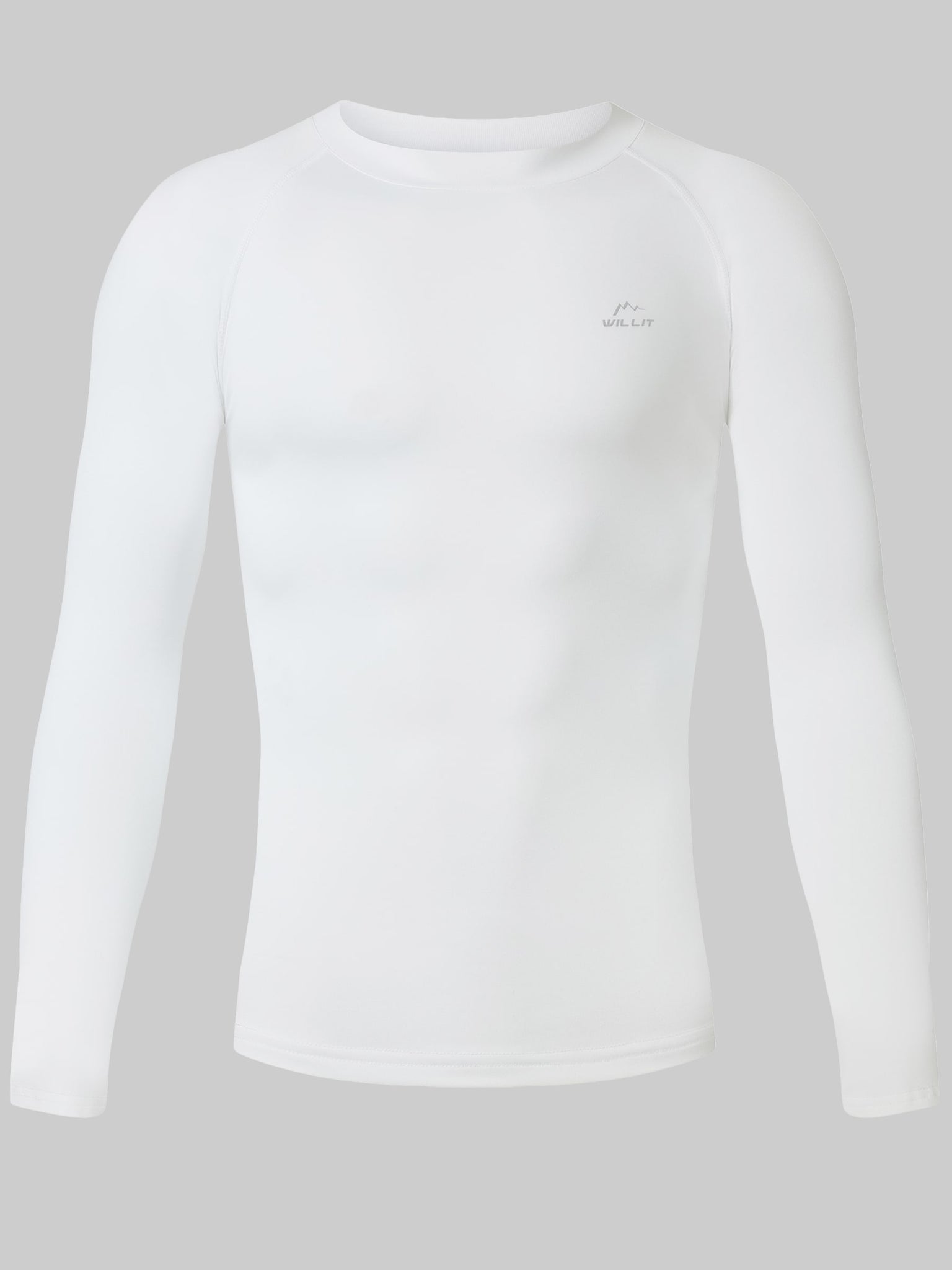 Boys Thermal Fleece Long-Sleeve Shirt_White1