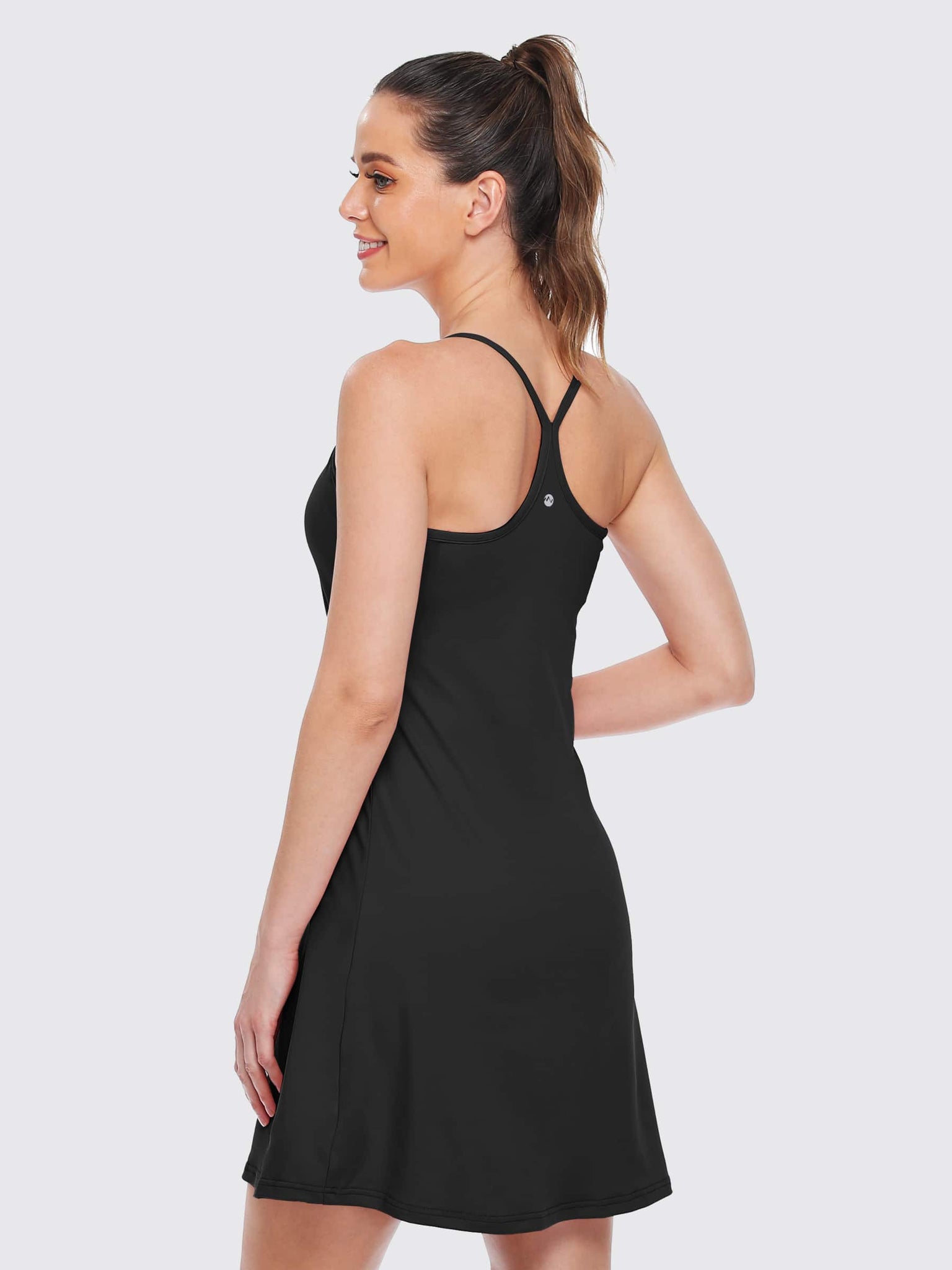 Women's Exercise Dress with Detachable Shorts